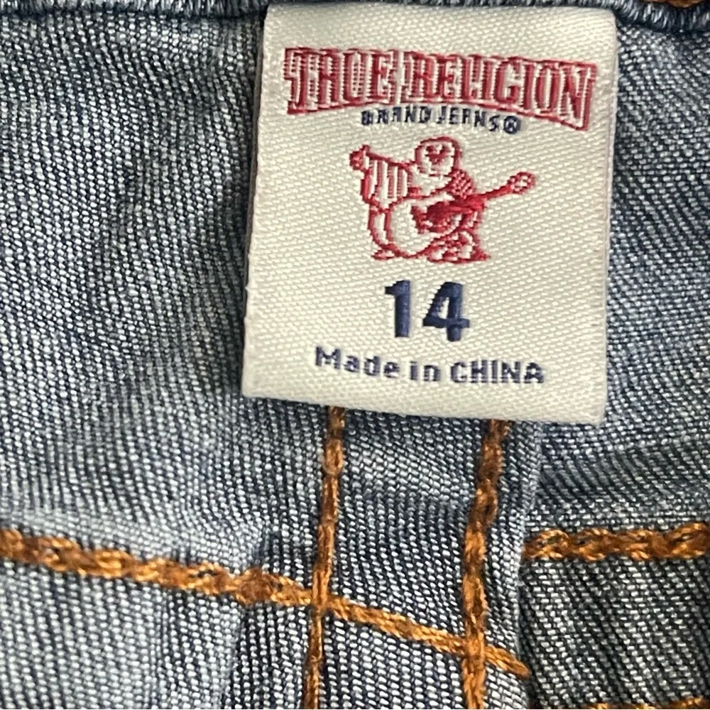 True Religion SlimStraight Jeans Size 14 Girl‎